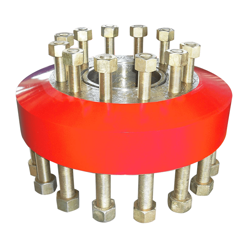 Dobbelt pyntet flange